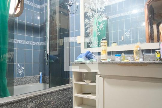 Banheiro da Suíte de apartamento à venda com 4 quartos, 110m² em Vila Gomes Cardim, São Paulo
