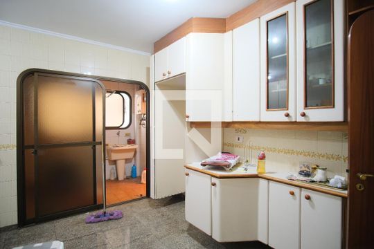 Cozinha de apartamento à venda com 4 quartos, 110m² em Vila Gomes Cardim, São Paulo