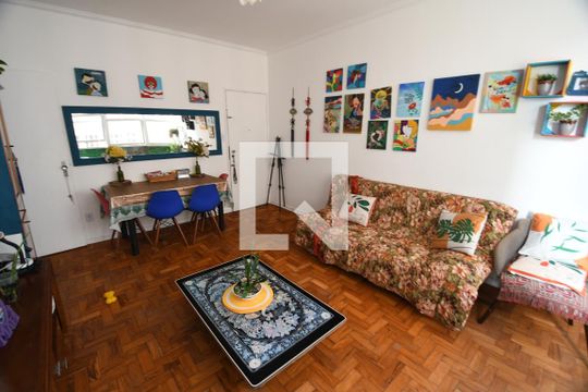 Sala de apartamento à venda com 2 quartos, 120m² em Centro, Campinas