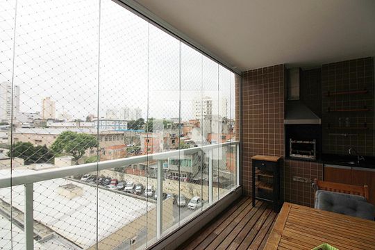 Sala Sacada de apartamento para alugar com 2 quartos, 92m² em Baeta Neves, São Bernardo do Campo