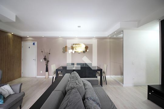 Sala de apartamento para alugar com 2 quartos, 92m² em Baeta Neves, São Bernardo do Campo