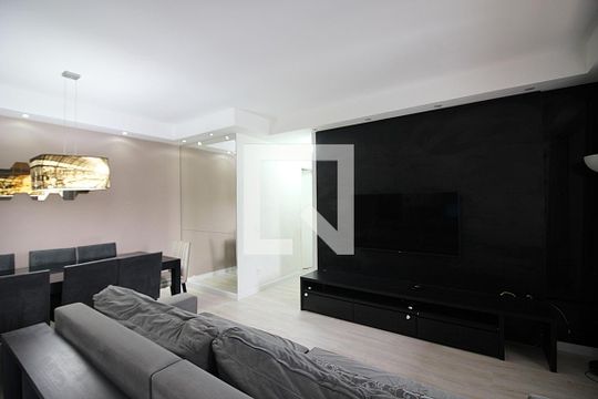 Sala de apartamento para alugar com 2 quartos, 92m² em Baeta Neves, São Bernardo do Campo