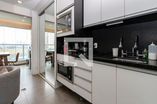 Studio de kitnet/studio para alugar com 1 quarto, 36m² em Brooklin, São Paulo