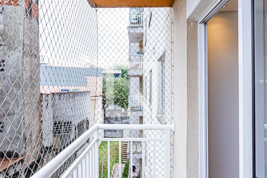 Varanda sala de apartamento para alugar com 2 quartos, 48m² em Vila Siqueira (zona Norte), São Paulo
