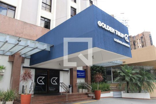Fachada de apartamento para alugar com 1 quarto, 40m² em Setor Oeste, Goiânia
