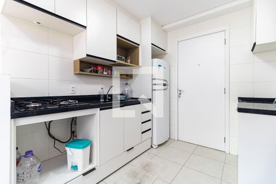 Cozinha de apartamento para alugar com 2 quartos, 33m² em Sacomã, São Paulo