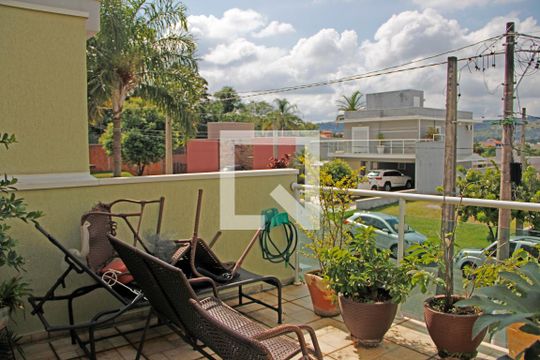 Varanda da Sala de casa de condomínio para alugar com 3 quartos, 141m² em Vila Capuava, Valinhos