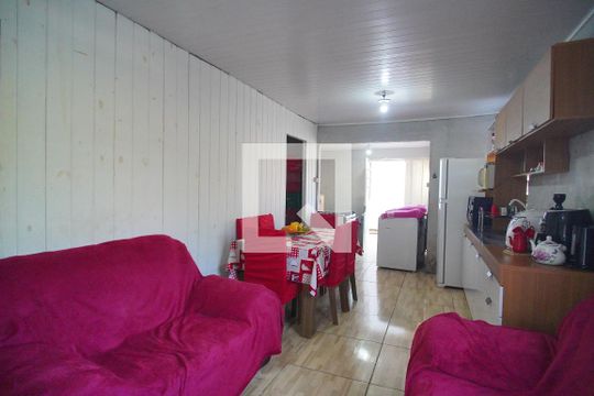 Sala de casa à venda com 2 quartos, 85m² em Canudos, Novo Hamburgo