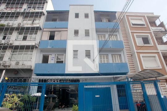 Fachada de apartamento à venda com 2 quartos, 64m² em Cidade Baixa, Porto Alegre