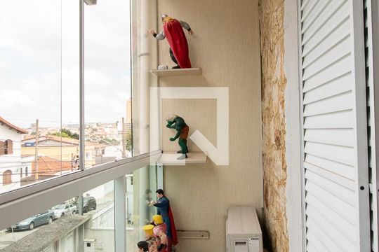 Varanda da Suíte 1 de casa à venda com 3 quartos, 180m² em Jardim Popular, São Paulo