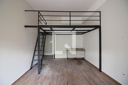 Sala/Cozinha de kitnet/studio para alugar com 1 quarto, 44m² em Centro, São Bernardo do Campo