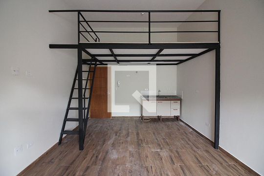 Sala/Cozinha de kitnet/studio para alugar com 1 quarto, 40m² em Centro, São Bernardo do Campo