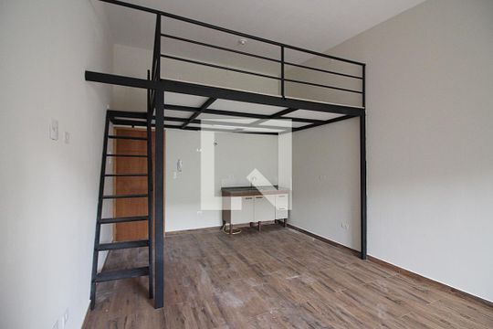 Sala/Cozinha de kitnet/studio para alugar com 1 quarto, 40m² em Centro, São Bernardo do Campo
