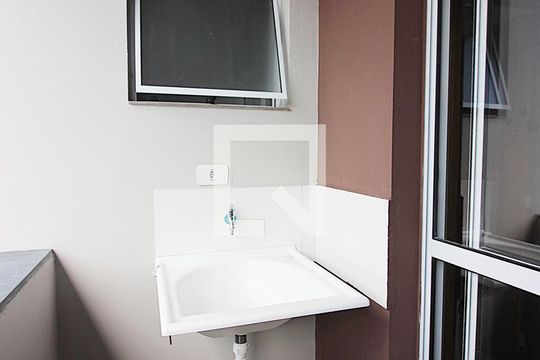 Área de Serviço de kitnet/studio para alugar com 1 quarto, 40m² em Centro, São Bernardo do Campo
