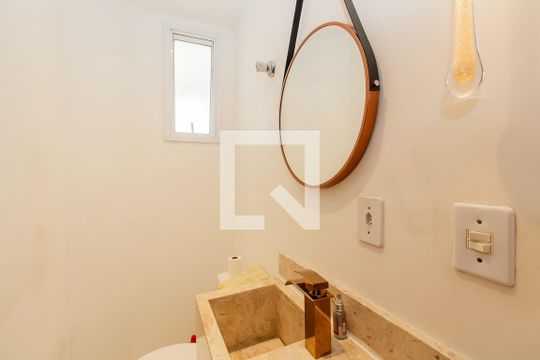 Lavabo de apartamento à venda com 2 quartos, 56m² em Jardim Matarazzo, São Paulo