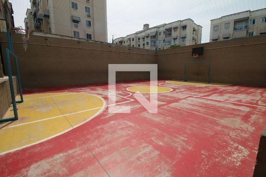 Área comum - Quadra poliesportiva de apartamento para alugar com 3 quartos, 57m² em Irajá, Rio de Janeiro