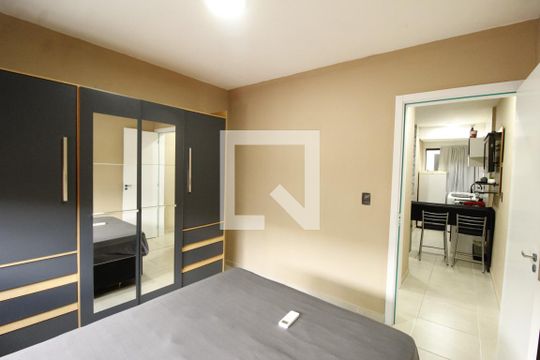Quarto  de apartamento para alugar com 1 quarto, 31m² em Jardim Algarve, Alvorada