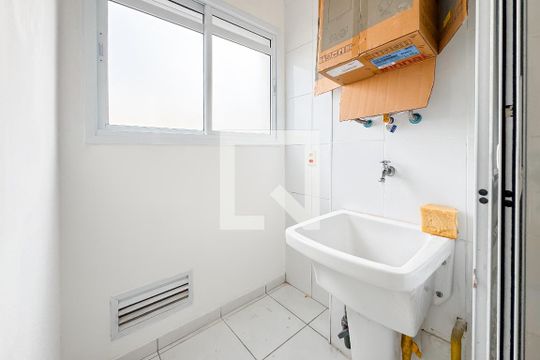 Área de Serviço de kitnet/studio para alugar com 1 quarto, 32m² em Cambuci, São Paulo