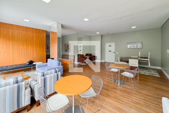 Área comum - Salão de festas de kitnet/studio para alugar com 1 quarto, 32m² em Cambuci, São Paulo