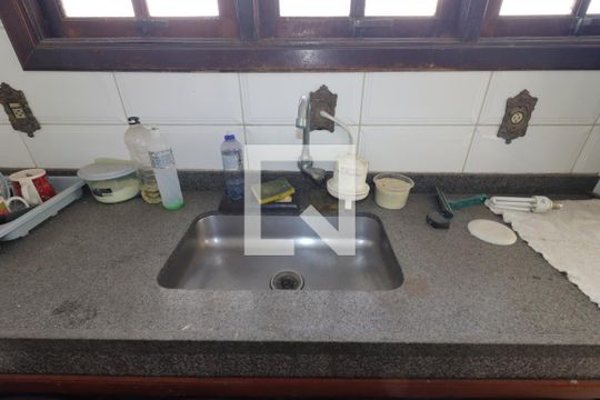 Cozinha - Pia de casa à venda com 5 quartos, 255m² em Parque Marajoara, Santo André