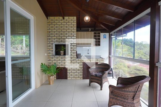 Varanda de casa para alugar com 3 quartos, 200m² em Ribeirão da Ilha, Florianópolis