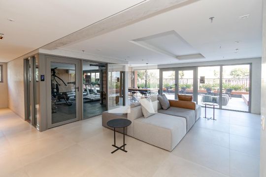 Área Comum de kitnet/studio à venda com 1 quarto, 29m² em Santo Amaro, São Paulo
