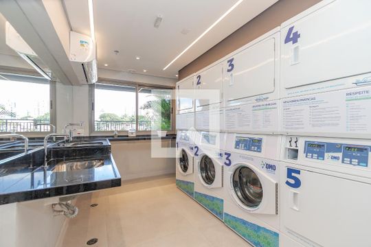 Área Comum de kitnet/studio à venda com 1 quarto, 29m² em Santo Amaro, São Paulo