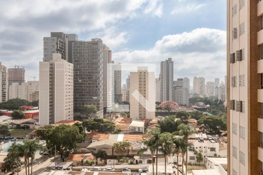 Vista da Varanda de kitnet/studio à venda com 1 quarto, 29m² em Santo Amaro, São Paulo