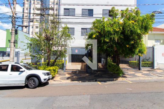 Fachada de apartamento para alugar com 1 quarto, 34m² em Vila Eliza, Campinas