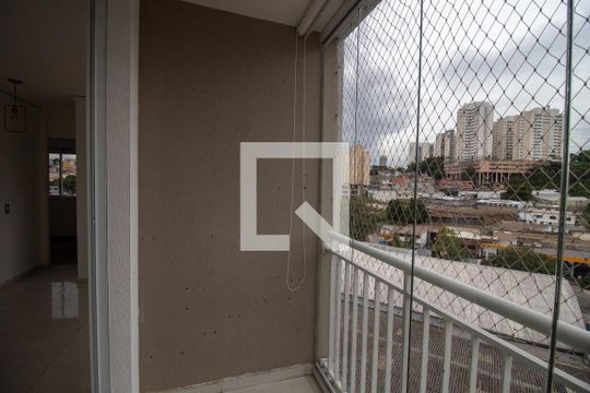 Varanda da Sala de apartamento para alugar com 2 quartos, 60m² em Jaguaré, São Paulo