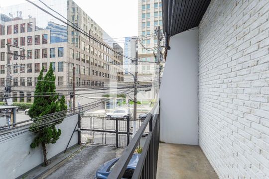 Varanda da Suíte 1 de casa de condomínio à venda com 2 quartos, 95m² em Vila Olímpia, São Paulo