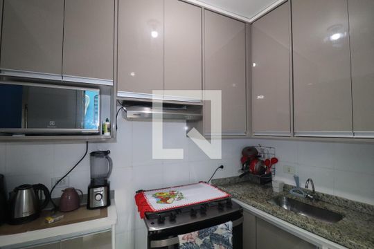 Cozinha de apartamento à venda com 2 quartos, 64m² em Casa Branca, Santo André