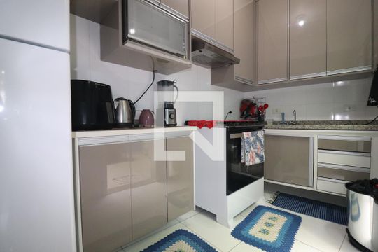 Cozinha de apartamento à venda com 2 quartos, 64m² em Casa Branca, Santo André