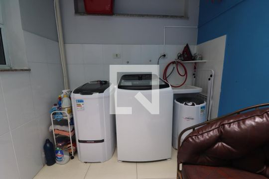 Área de Serviço de apartamento à venda com 2 quartos, 64m² em Casa Branca, Santo André