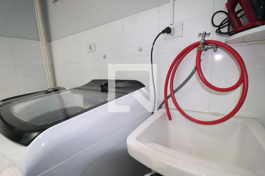 Área de Serviço de apartamento à venda com 2 quartos, 64m² em Casa Branca, Santo André