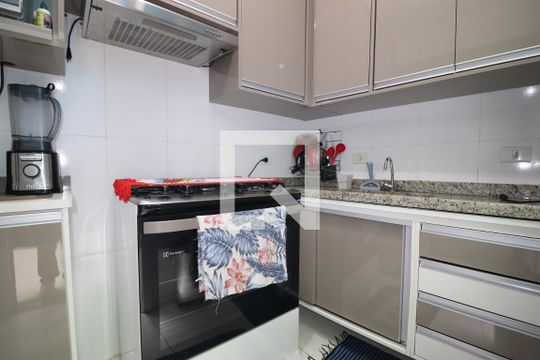 Cozinha de apartamento à venda com 2 quartos, 64m² em Casa Branca, Santo André