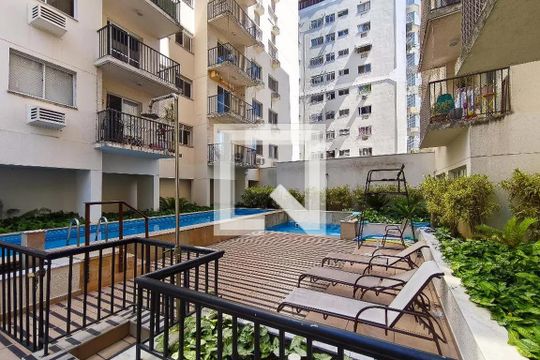 Área comum de apartamento à venda com 2 quartos, 62m² em Tijuca, Rio de Janeiro