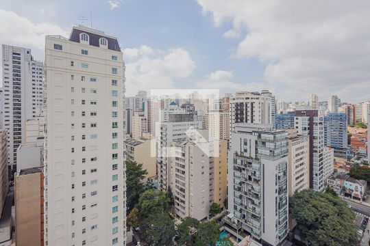 Vista de apartamento para alugar com 2 quartos, 110m² em Pinheiros, São Paulo