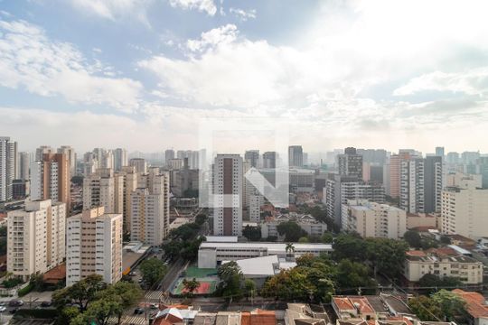 Vista da Varanda do Studio de kitnet/studio à venda com 1 quarto, 28m² em Pompeia, São Paulo