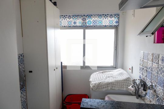 Área de Serviço de apartamento para alugar com 3 quartos, 52m² em Americanópolis, São Paulo