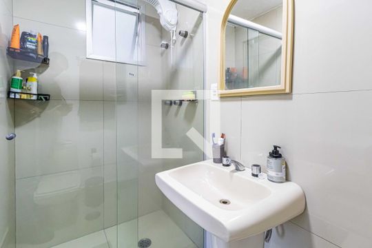 Banheiro da Suíte de apartamento à venda com 2 quartos, 168m² em Cidade São Francisco, São Paulo
