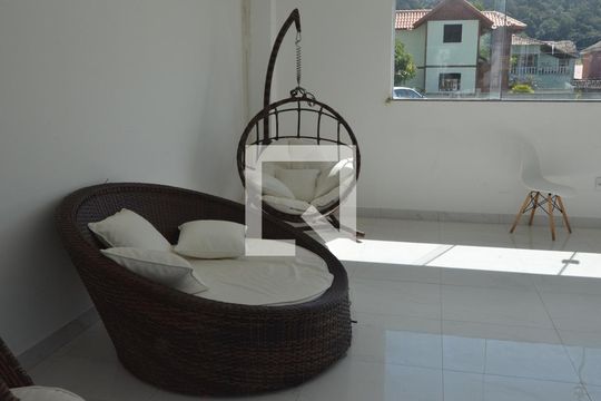 Área comum de apartamento para alugar com 2 quartos, 50m² em Vargem Pequena, Rio de Janeiro