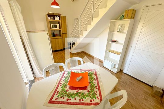 Sala de Jantar de casa para alugar com 1 quarto, 50m² em Ponta das Canas, Florianópolis