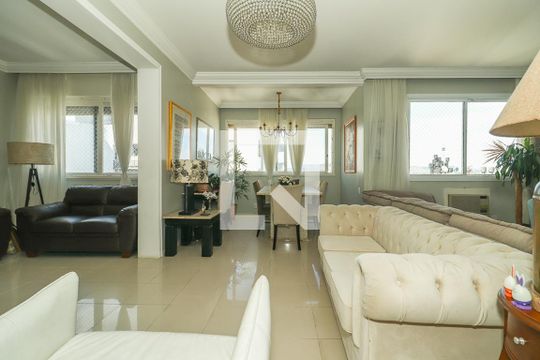 Sala de apartamento à venda com 3 quartos, 128m² em Bela Vista, Porto Alegre