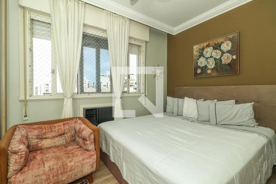 Quarto Suíte de apartamento à venda com 3 quartos, 128m² em Bela Vista, Porto Alegre