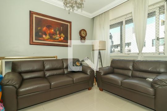 Sala de apartamento à venda com 3 quartos, 128m² em Bela Vista, Porto Alegre
