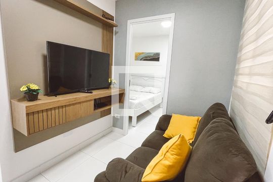 Sala de apartamento à venda com 1 quarto, 24m² em Jardim São Paulo, São Paulo