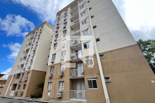 Fachada de apartamento à venda com 2 quartos, 53m² em Taquara, Rio de Janeiro