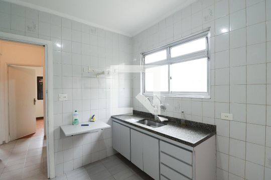 Cozinha e Área de Serviço de apartamento à venda com 2 quartos, 57m² em Jardim Paraíso, São Paulo