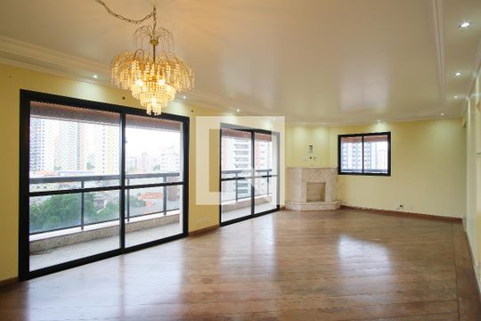 Sala de apartamento à venda com 3 quartos, 200m² em Tatuapé, São Paulo